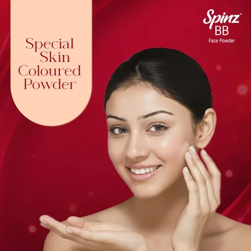 Vista 10 de Spinz BB Talc, manchas de cobertura de brillo instantáneo y imperfecciones 3.53 oz