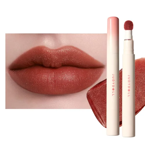 Vista 11 de JUDYDOLL - Lápiz labial para mujer, color rojo mate, larga duración N12 Toffee Peach