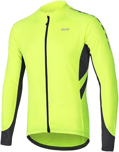 Vista 2 de ARSUXEO Maillot Ciclista Básico Hombre Talla L