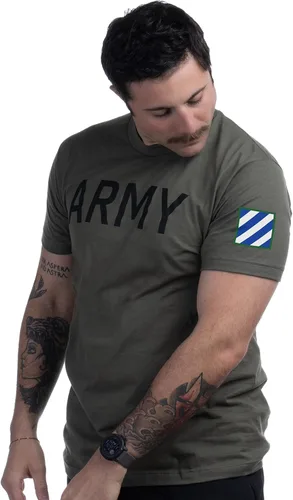 Vista 63 de Army PT Style Shirt - U.S. Military Physical Training Infantry Veteran Workout T-Shirt