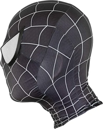 Vista 2 de Halloween Christmas Superhero Mask and Gloves Gift, Cosplay Costumes Mask for KidsAdult