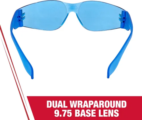 Vista 4 de Radians - Gafas de seguridad, color azul claro