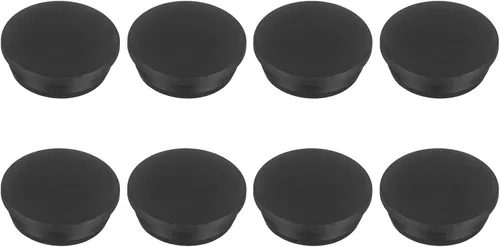 Vista 86 de MECCANIXITY - Tapones de silicona en forma de T (26mm, 1 pulgada de diámetro), color negro