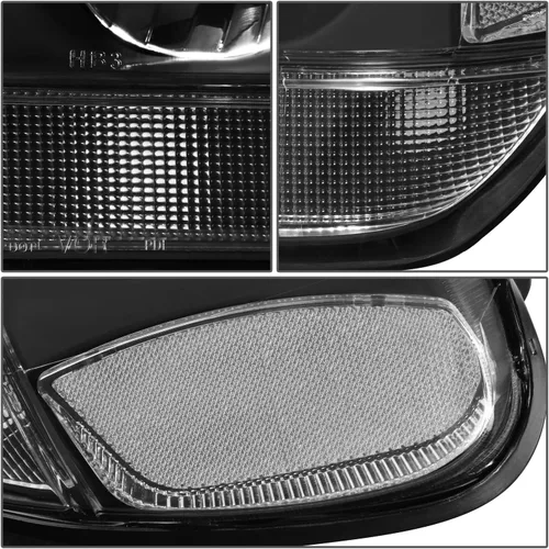 Vista 4 de Auto Dynasty Conjunto de faros delanteros compatible con Jeep Grand Cherokee WJ 1999-2004, reemplazo de faros halógenos del lado del conductor