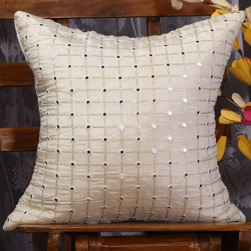 Vista 23 de Juego de 2 almohadas decorativas negras de 12 x 12 pulgadas, fundas de almohada pequeñas de seda para sofá, funda de cojín bordada con lentejuelas