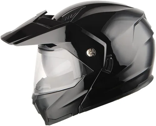 Vista 6 de 1Storm Nuevo Casco Modular de Cara Completa para Motocicleta con Doble Visera Abatible: HJK910 DSPORT