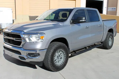 Vista 7 de Raptor Series Estribos - Estribos de 5 pulgadas de aluminio negro compatibles con Super Cab 15-26 F-150 17-26 F-260/F-350 Super Duty