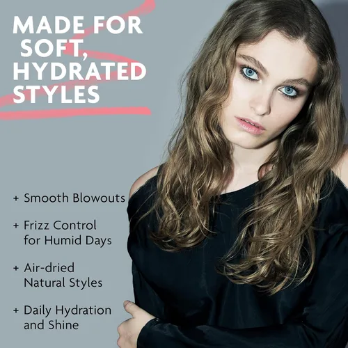 Vista 5 de R+Co HIGH DIVE Moisture + Shine Crème – Hydrating & Glossy Hair Cream, Adds Softness & Manageability, All Hair Types
