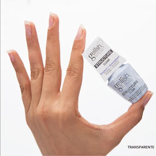 Vista 4 de Gelish Gel de estructura con brocha, esencial de gel de larga duración Transparente