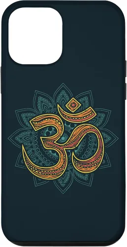 Vista 16 de Funda con diseño de mandala espiritual Om para iPhone 17