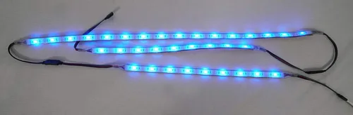 Vista 5 de NYC Acoustics Tira de luz LED RGB USB para retroiluminar tu televisor/monitor + control remoto