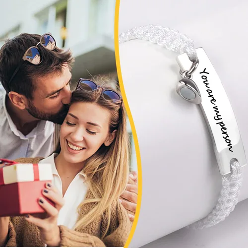 Vista 15 de Pulsera de amor para pareja