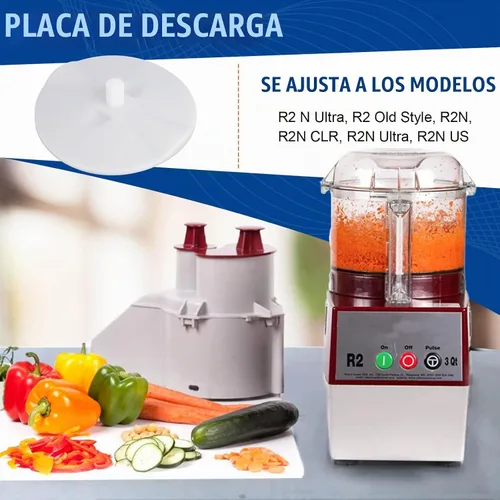Vista 4 de 103288 Placa de descarga para robot Coupe R2N procesador de alimentos