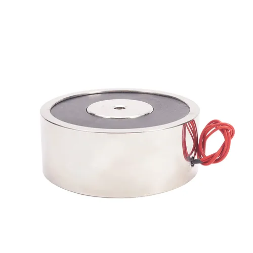 Vista 17 de Heyiarbeit 12V DC 50N Imán de elevación eléctrica electroimán solenoide Ascensor Holding 25mmx20mm