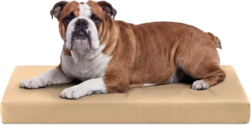 Vista 36 de K9 Ballistics Cama ortopédica Ripstop resistente – Almohadilla duradera para perrera con funda lavable para perros grandes, 41 x 27 pulgadas se azul