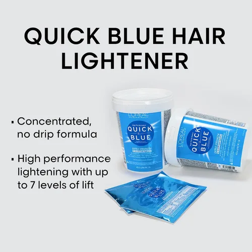 Vista 2 de L'Oréal Technique Quick Blue High Performance Bleach - No Drip