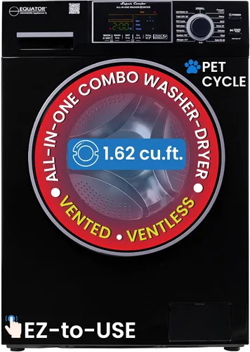 Vista 11 de Equator 24" 110V Convertible Compact Combo Washer Dryer, Pink