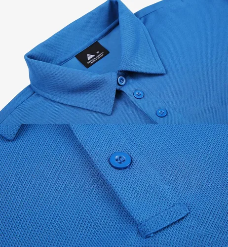 Vista 3 de SECOOD Polo de manga larga para hombre que absorbe la humedad atlético casual para golf