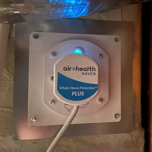 Vista 7 de Air Health Haven Plus - Purificador de aire HVAC Luz UV-C de 16 pulgadas, tecnología PCO y filtración de carbono, para gérmenes, compuestos