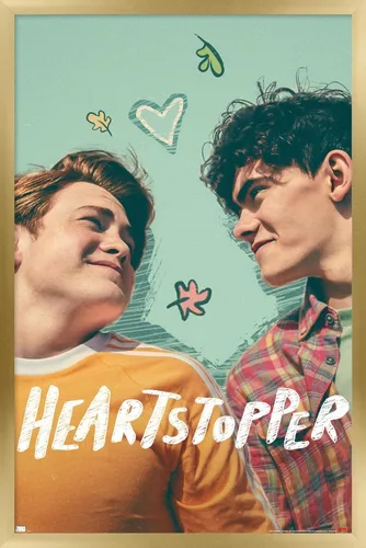 Vista 14 de Trends International Netflix Heartstopper: Temporada 1 - Póster de pared de una hoja Versión enmarcada Barnwood