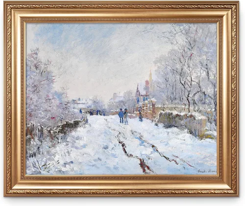 Vista 313 de A&T ARTWORK Antibes Seen from The Salis Gardens de Claude Monet Las Obras de Arte Clásico Mundial Reproducciones, Impresiones de Arte en Lienzo