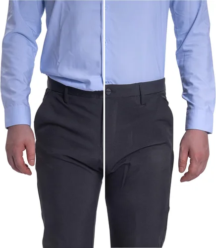 Vista 5 de Mens Shirt Stays Garters Holders Premium Shirt Stays for Men Police Military Law Enforment, Elastic Shirt Tuckers
