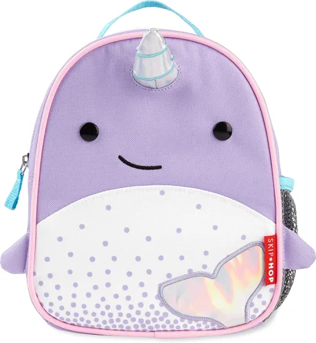 Vista 2 de Skip Hop Mini mochila para bebés niños y niñas, Narwhal, paquete de 3