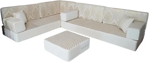 Vista 16 de arabicsofa Sofá de Majlis Árabe – Asientos de Piso Modulares Hechos a Mano