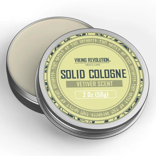 Vista 9 de Viking Revolution Palo Santo Colonia Sólida para Hombres 2 Oz - Perfume Sólido para Hombres con Colonia de Palo Santo para Hombres - Bálsamo