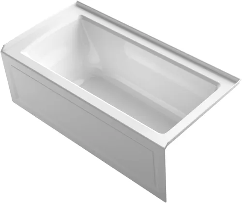 Vista 3 de KOHLER Alcove Tina con plataforma integrada., K-1946-RA-96 Biscuit