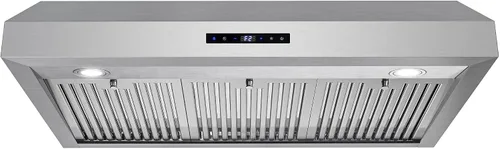 Vista 20 de COSMO UC30 Campana extractora con conductos debajo del gabinete de 29.5 pulgadas, ventilación sobre la estufa, ventilador de 3 velocidades, filtros