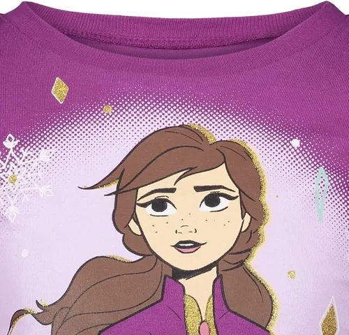 Vista 8 de Disney Frozen Princess Anna Elsa - Paquete de 3 camisetas para niñas pequeñas a niños grandes