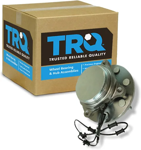 Vista 115 de TRQ Cojinete de rueda lateral del pasajero trasero y conjunto de cubo compatible con Ram ProMaster 1500 ProMaster 2500 ProMaster 3500 2014-2023
