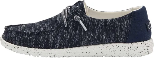 Vista 11 de HEYDUDE Women's Wendy Sox Slip On Shoe Textile Upper Sock Like Fit gris (Glacier Grey)