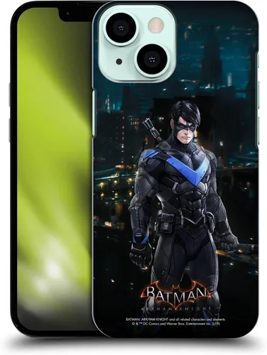Vista 11 de Head Case Designs Carcasa rígida con licencia oficial de Batman Arkham Knight Arkham Knight Personajes de Arkham Compatible con Apple iPhone 13 Mini