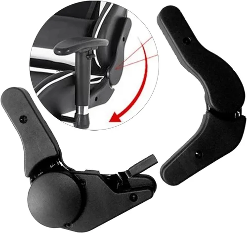 Vista 3 de Esquirla Ajuste de ángulo múltiple para silla, montaje ajustable, reemplazo práctico para silla de oficina, asiento de juegos, ajustador de ángulo