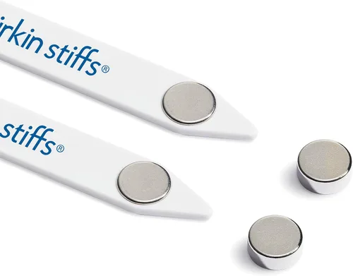 Vista 9 de Plastic Magnetic Collar Stays by Würkin Stiffs As Seen on Shark Tank Stiff-N-Stays Collar Inserts