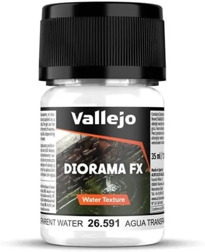 Vista 11 de Vallejo - Texturas de agua Diorama FX Efecto espuma 1.1 fl oz. (1.08 fl oz.)