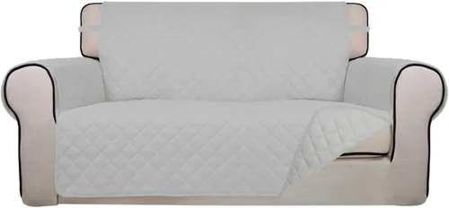 Vista 61 de PureFit - Funda de sofá acolchada reversible, protector de muebles impermeable, funda de sofá lavable con espuma antideslizante y correas elásticas