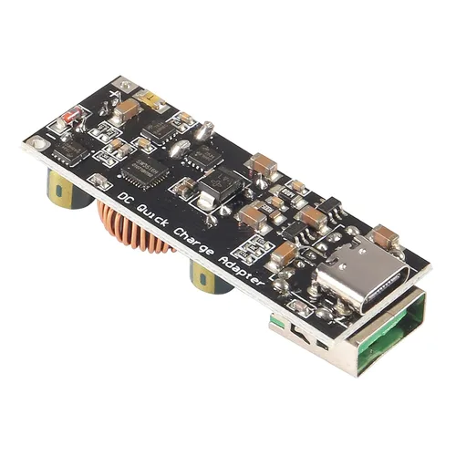 Vista 5 de ACEIRMC 60W 6-35V DC a USB tipo C PD 3.0 QC4 tipo A QC3.0 DC carga rápida 12V 24V módulo de alimentación reductor USB tipo C adaptador de carga
