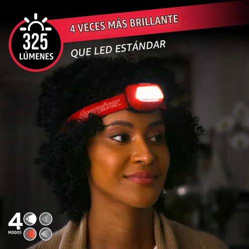 Vista 6 de Energizer WeatheReady - Kit de corte de energía con linterna LED 2 en 1, linterna frontal LED, IPX4 resistente al agua, baterías AA + AAA, estuche