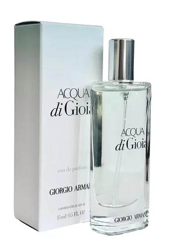 Vista 2 de GIORGIO ARMANI Acqua di Gioia Eau de Parfum para mujer, tamaño de viaje, 0.5 fl oz / 0.5 fl oz