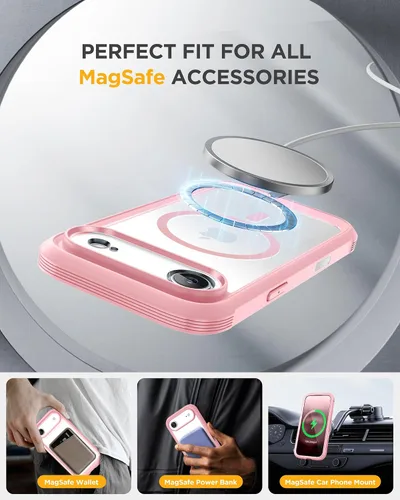 Vista 558 de Miracase Serie de vidrio para iPhone 11 de 6.1 pulgadas, funda protectora de cuerpo completo resistente mejorada con protector de pantalla de vidrio