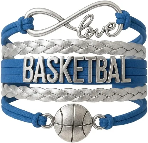 Vista 54 de Infinity Collection - Pulsera de baloncesto de regalo para equipos y jugadores