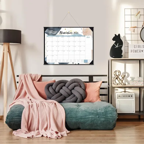 Vista 7 de Calendario de Escritorio 2026 - Calendario de Escritorio Grande 2026 de 22'' x 17'', Enero 2026 - Diciembre 2026, Calendario de 12 Meses 2026