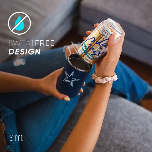 Vista 5 de Simple Modern - Regalos oficiales de la NFL Baltimore Ravens para hombres, mujeres, papás, día del padre Enfriador de latas Ranger con aislamiento