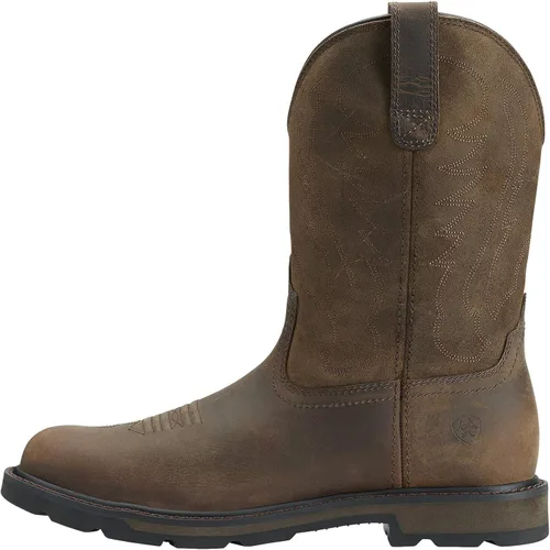 Vista 3 de Ariat Workhog botas de trabajo anchas, con puntera cuadrada, para hombre