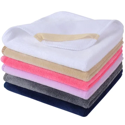 Vista 36 de SINLAND Paños faciales de microfibra de secado rápido toallita de lavado de 8 x 8 pulgadas paño de lavado facial absorbente suave paños removedores
