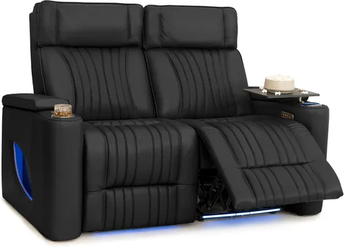 Vista 13 de Seatcraft Valore Asiento de cine en casa Tabaco Sillón Individual