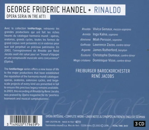 Vista 2 de Handel Rinaldo